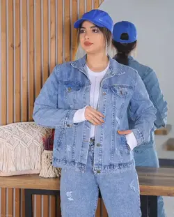 کت نیم تنه جین کد 328