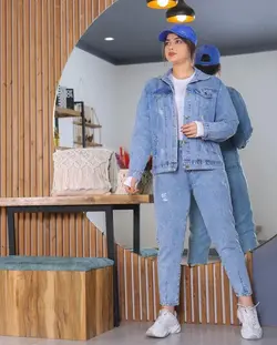 کت نیم تنه جین کد 328