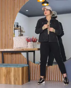 کت نیم تنه جین کد 328