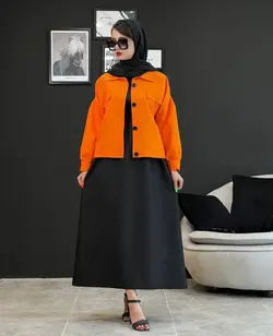 کت نیم تنه جلو دکمه کد
