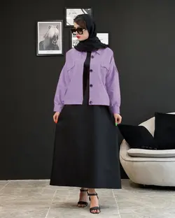 کت نیم تنه جلو دکمه کد