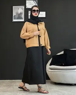 کت نیم تنه جلو دکمه کد