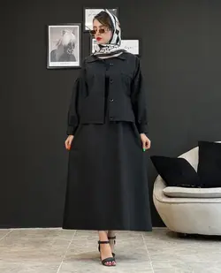کت نیم تنه جلو دکمه کد