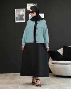 کت نیم تنه جلو دکمه کد