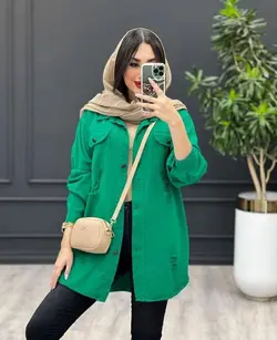 شومیز کتان رنگی کد543