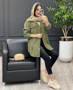 شومیز کتان رنگی کد543