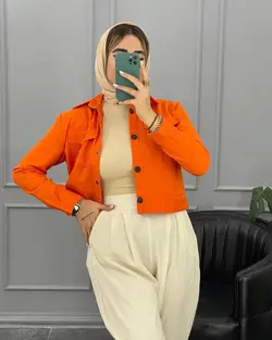 کت نیم تنه جلو دکمه کد558