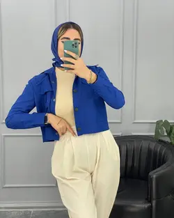کت نیم تنه جلو دکمه کد558