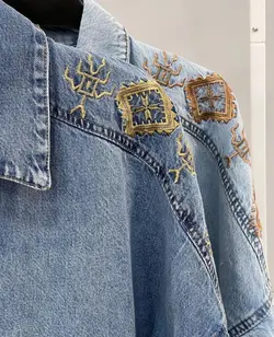 جین تُرك گلدوزی پرطرفدارکد629