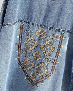 جین تُرك گلدوزی پرطرفدارکد629