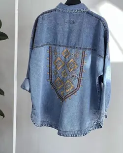 جین تُرك گلدوزی پرطرفدارکد629