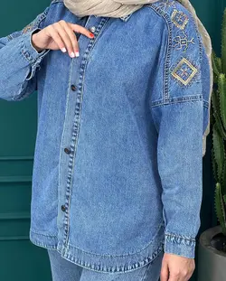 جین تُرك گلدوزی پرطرفدارکد704