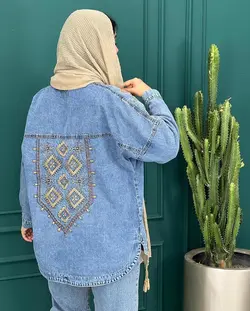 جین تُرك گلدوزی پرطرفدارکد704