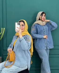 جین تُرك گلدوزی پرطرفدارکد704