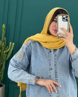 جین تُرك گلدوزی پرطرفدارکد704