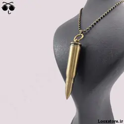 گردنبند فندک بنزینی با طرح فشنگ (گلوله)