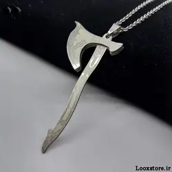 گردنبند طرح تبر درخت زنجیری