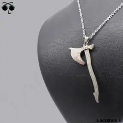 گردنبند طرح تبر درخت زنجیری