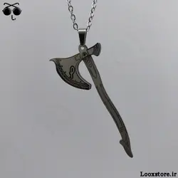 گردنبند طرح تبر درخت زنجیری