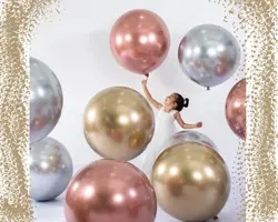بادکنک کروم بزرگ ۲۰ اینچ