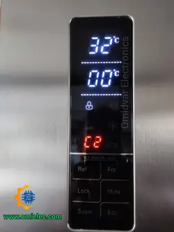 برد دیسپلی نمایشگر 3 سیم یخچال و فریزر نیکسان