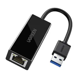 کارت شبکه یوگرین مبدل Ugreen USB 3.0 Ethernet CR110 20254 | سنتی