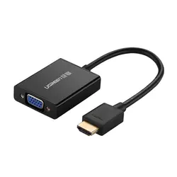 تبدیل HDMI به VGA AUX یوگرین Ugreen Converter MM102 40233 | سنتی