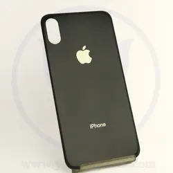 BACK COVER IPHONE XS BLACK