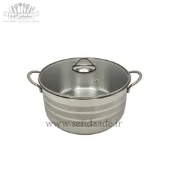 قابلمه استیل دستی لوکس سایز 28