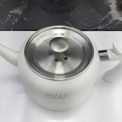 کتری و قوری نزاز کد 2406 سفید