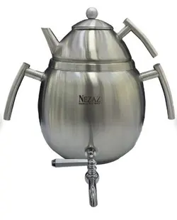 کتری قوری نزاز کد 4025 استیل