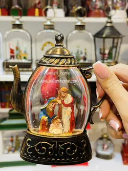 قوری مذهبی چراغدار،دکوری کریسمس