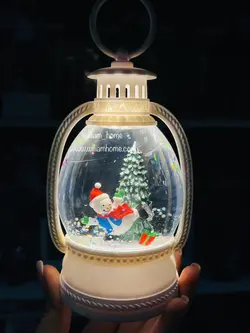 فانوس آدم برفی چراغدار،دکوری کریسمس