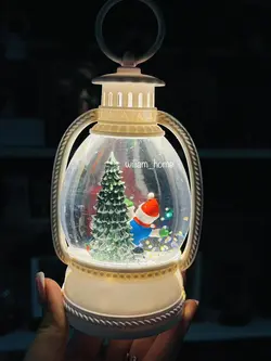 فانوس آدم برفی چراغدار،دکوری کریسمس