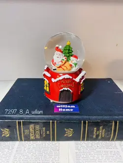 گوی موزیکال کریسمس،سایز متوسط7297-8-A