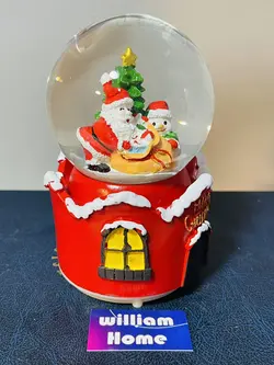 گوی موزیکال کریسمس،سایز متوسط7297-8-A