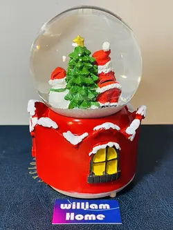 گوی موزیکال کریسمس،سایز متوسط7297-8-A