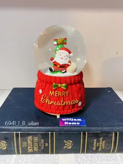 گوی موزیکال کریسمس،پمپی چرخشی6941-1-B