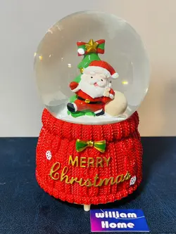 گوی موزیکال کریسمس،پمپی چرخشی6941-1-B