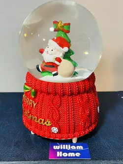 گوی موزیکال کریسمس،پمپی چرخشی6941-1-B