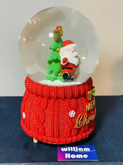 گوی موزیکال کریسمس،پمپی چرخشی6941-1-B