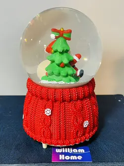 گوی موزیکال کریسمس،پمپی چرخشی6941-1-B