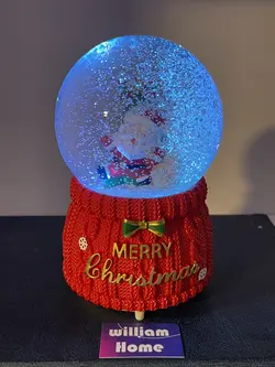 گوی موزیکال کریسمس،پمپی چرخشی6941-1-B