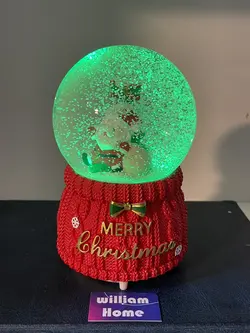 گوی موزیکال کریسمس،پمپی چرخشی6941-1-B