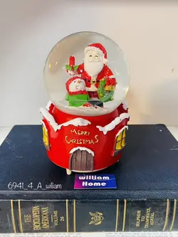 گوی موزیکال کریسمس،پمپی چرخشی6941-4-A