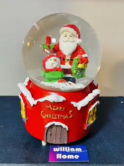 گوی موزیکال کریسمس،پمپی چرخشی6941-4-A