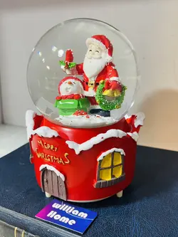 گوی موزیکال کریسمس،پمپی چرخشی6941-4-A