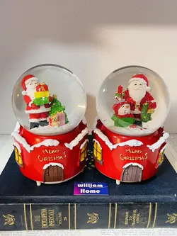 گوی موزیکال کریسمس،پمپی چرخشی6941-4-A