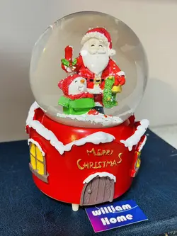 گوی موزیکال کریسمس،پمپی چرخشی6941-4-A