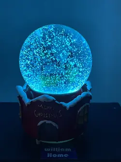 گوی موزیکال کریسمس،پمپی چرخشی6941-4-A